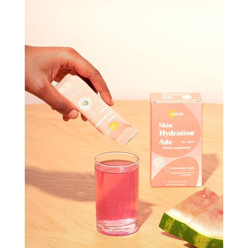 Golde Hydration Ade Watermelon Dietary Supplements - 6ct