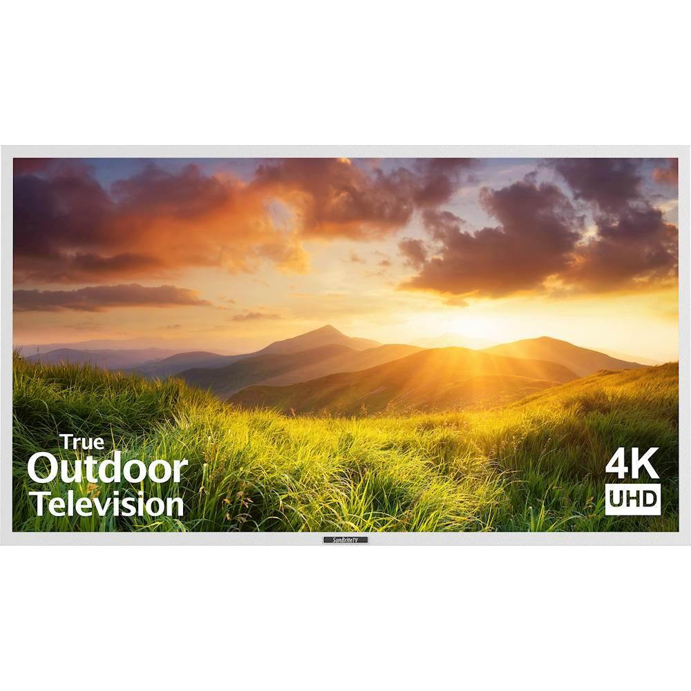 SunBriteTV - Signature Series - 65" Class (65" Diag.) - LED - Outdoor - Partial Sun - 2160p - 4K Ultra HD TV - White