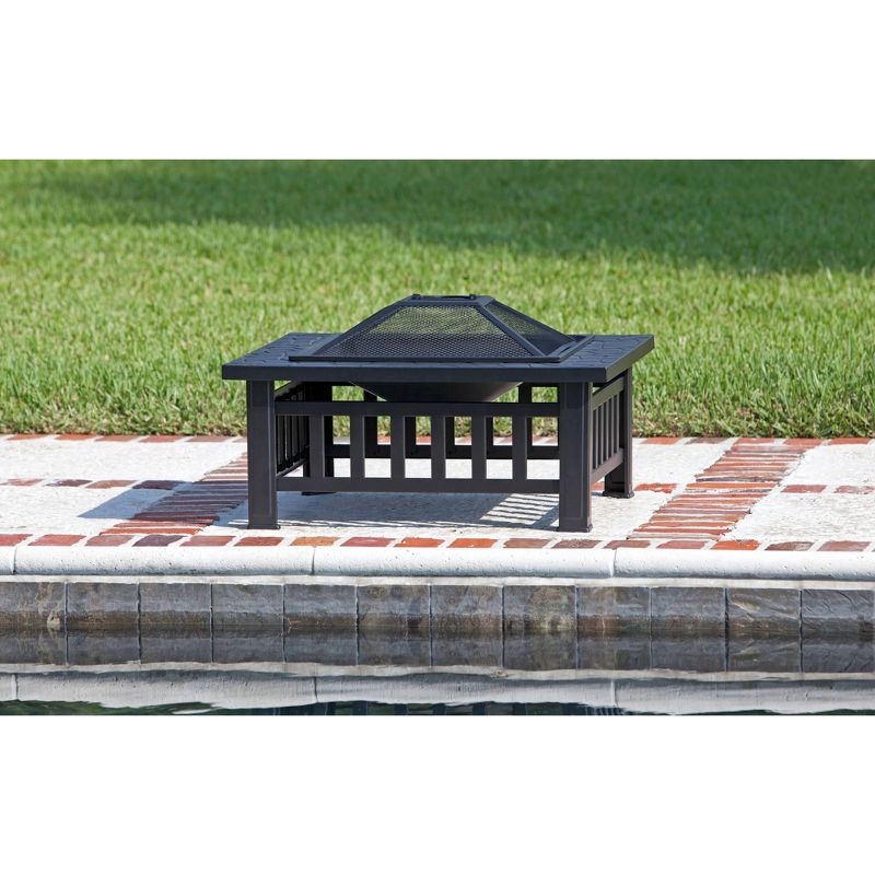 Stonemont Square Fire Pit - Fire Sense