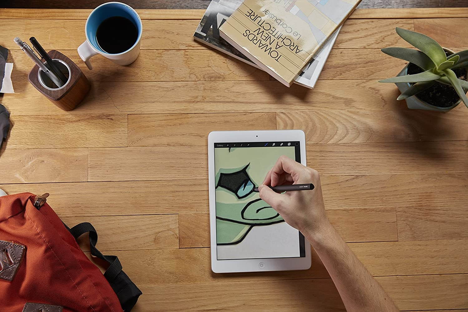 Adonit Mark Stylus Pen for iPad, iPhone, and Touchscreens - Silver