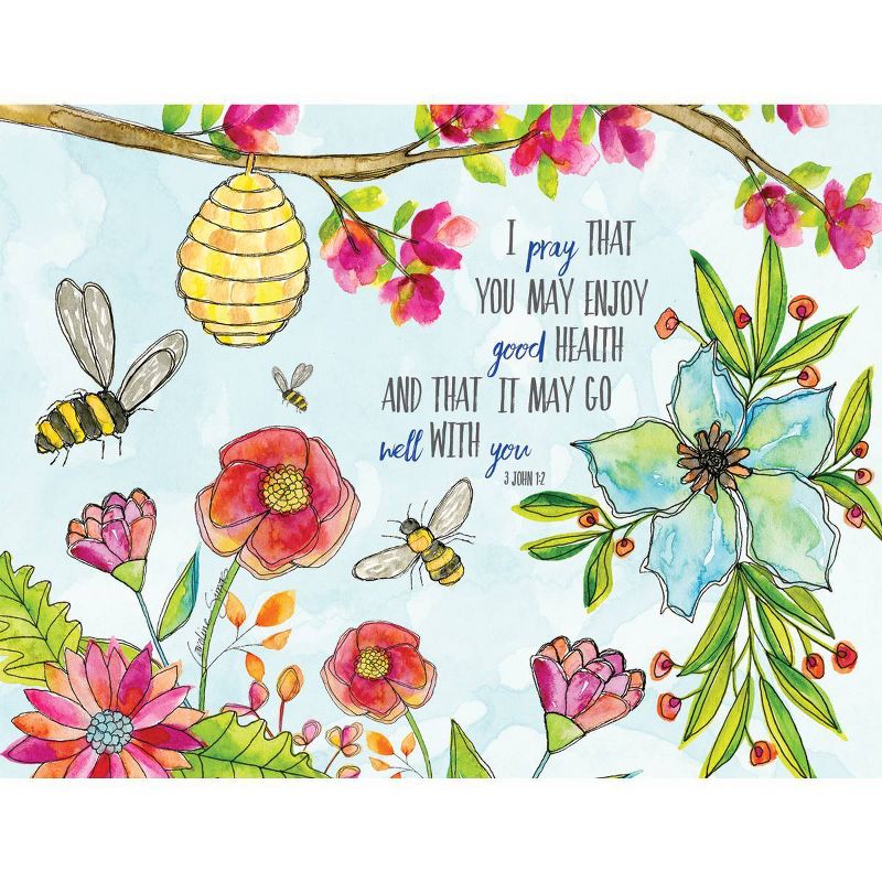 18ct 5.25"x4" All Occasion Multiple Blessings Note Cards - LANG