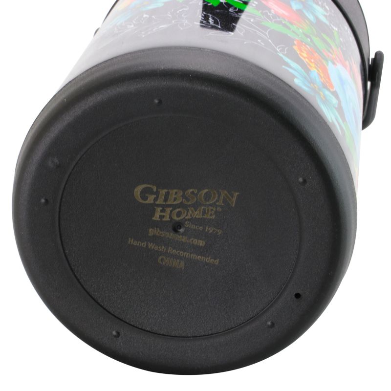 Gibson Home Floral Garden 75 Ounce Stainless Steel Air Pump Coffee Pot