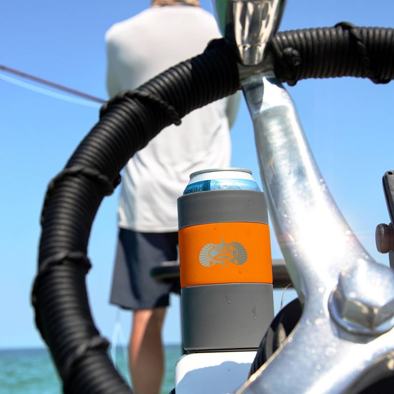 Toadfish Non-tipping Can Cooler - Orange