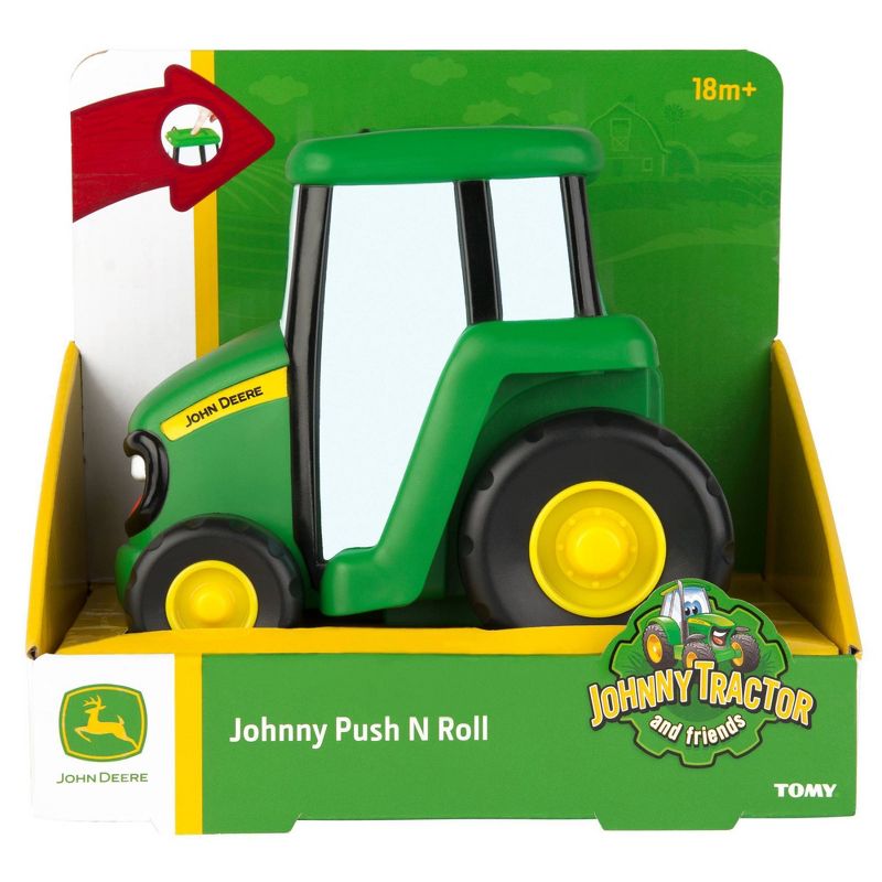 TOMY John Deere Push n' Roll Johnny