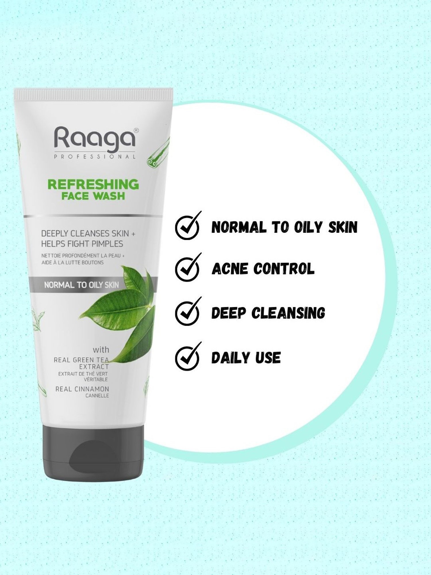 Raaga Professional Refreshing Face Wash - 500 gm