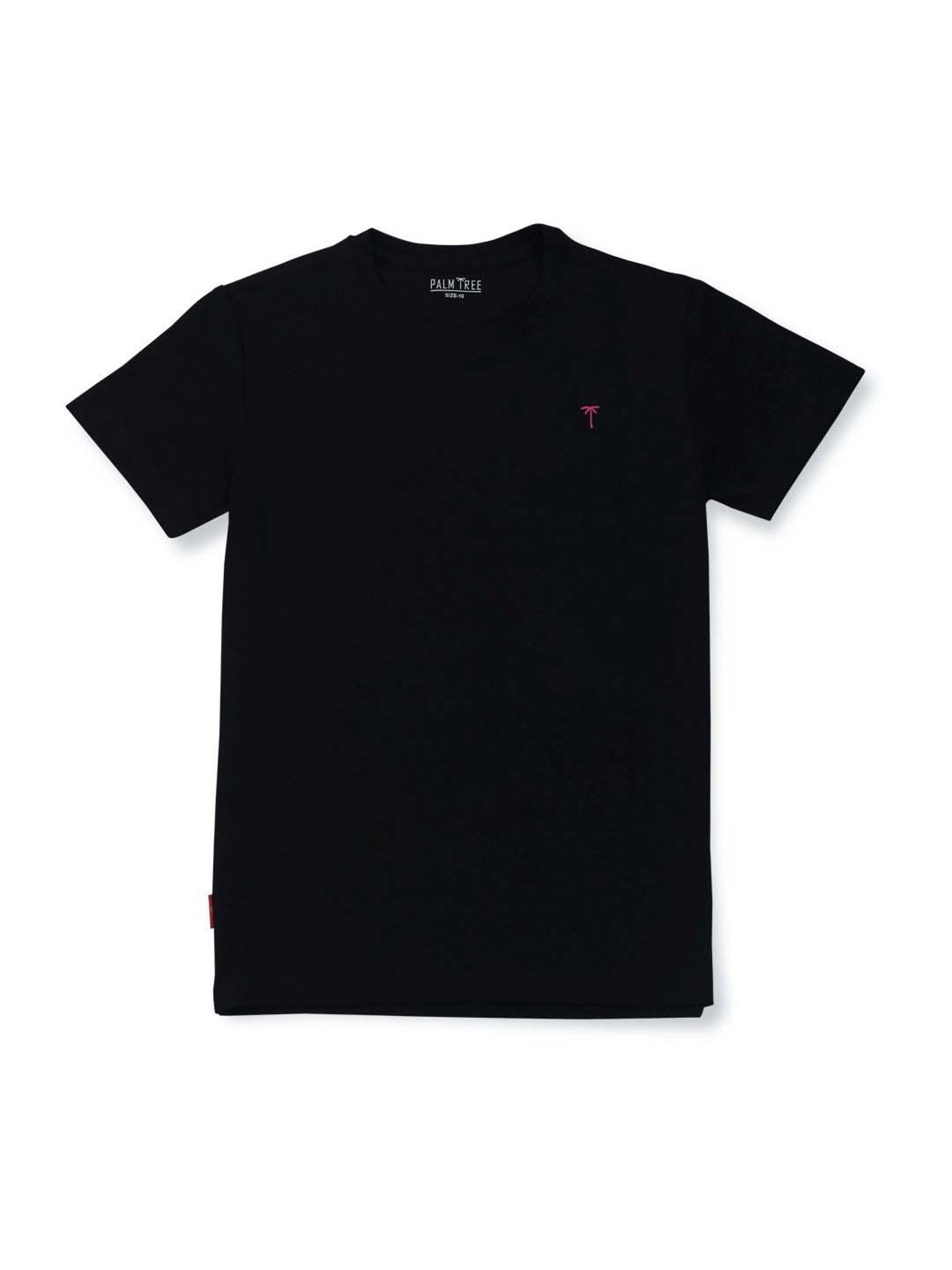 Palm Tree Boys Multicolor Cotton Regular Fit T-Shirt (Pack of 3)