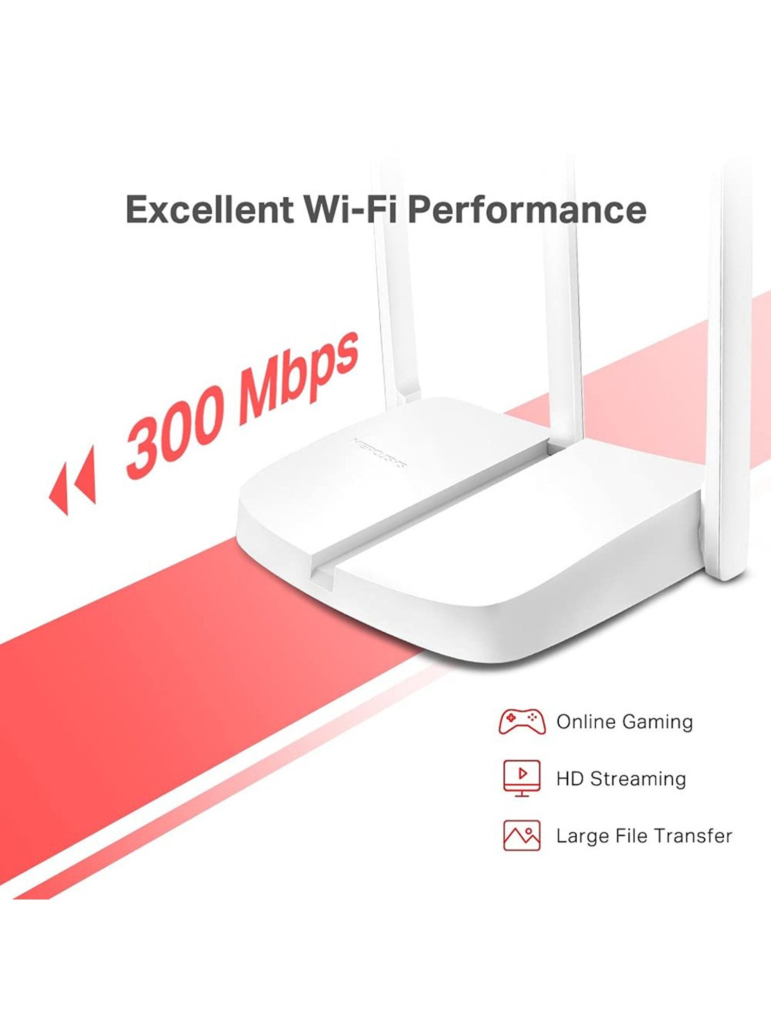 TP-Link AC2600 Archer A10 Smart Dual Band Wi-Fi Router (Black)