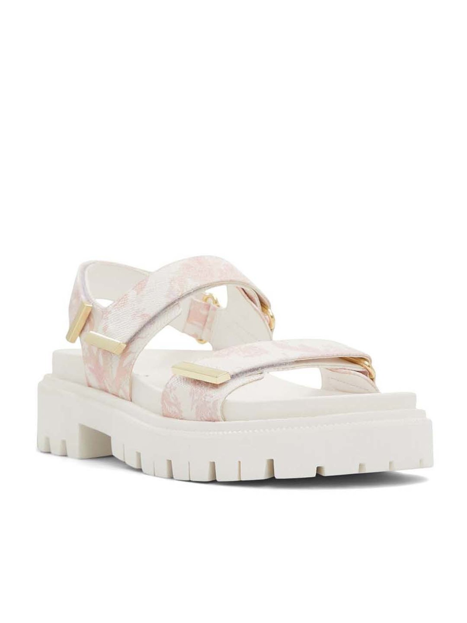 Aldo Women's Sanddy Pink Back Strap Sandals