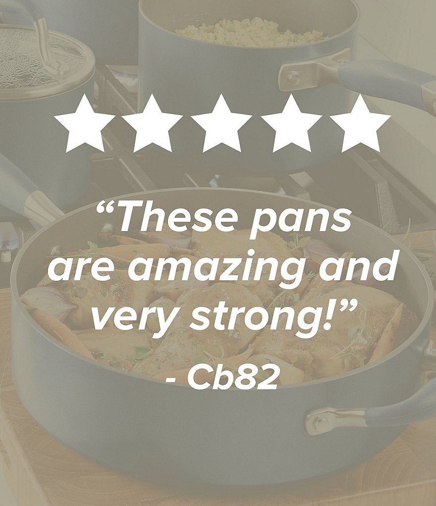 Anolon Advanced Home Hard-Anodized Nonstick 11-Piece Cookware Set