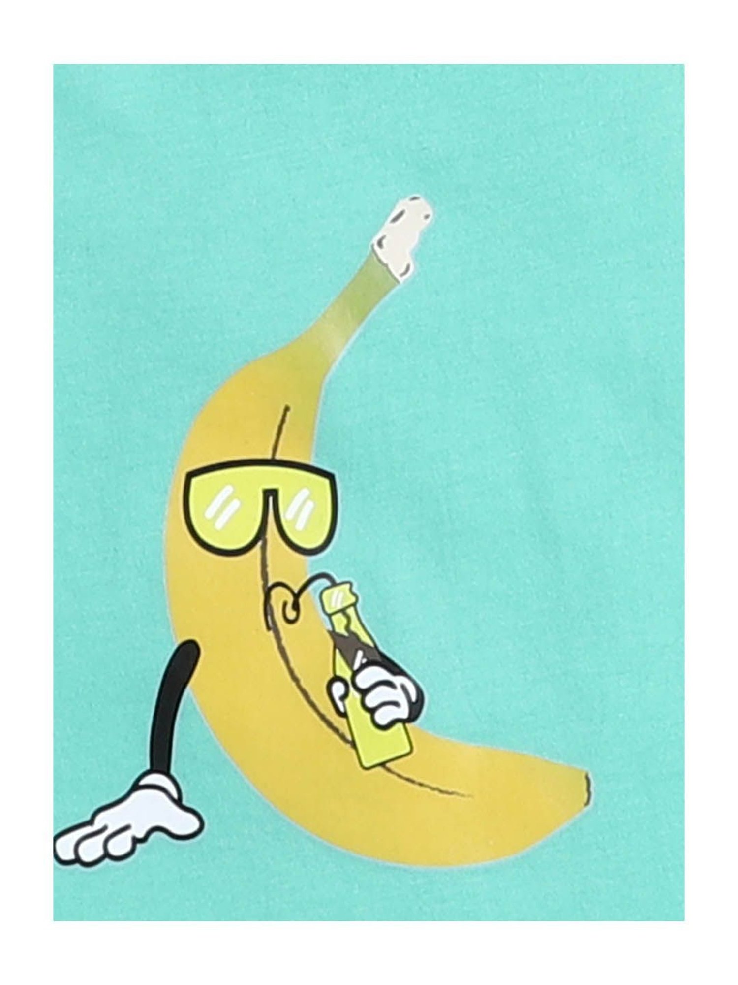 Bumzee Kids Navy & Green Printed T-Shirts (Pack Of 2)