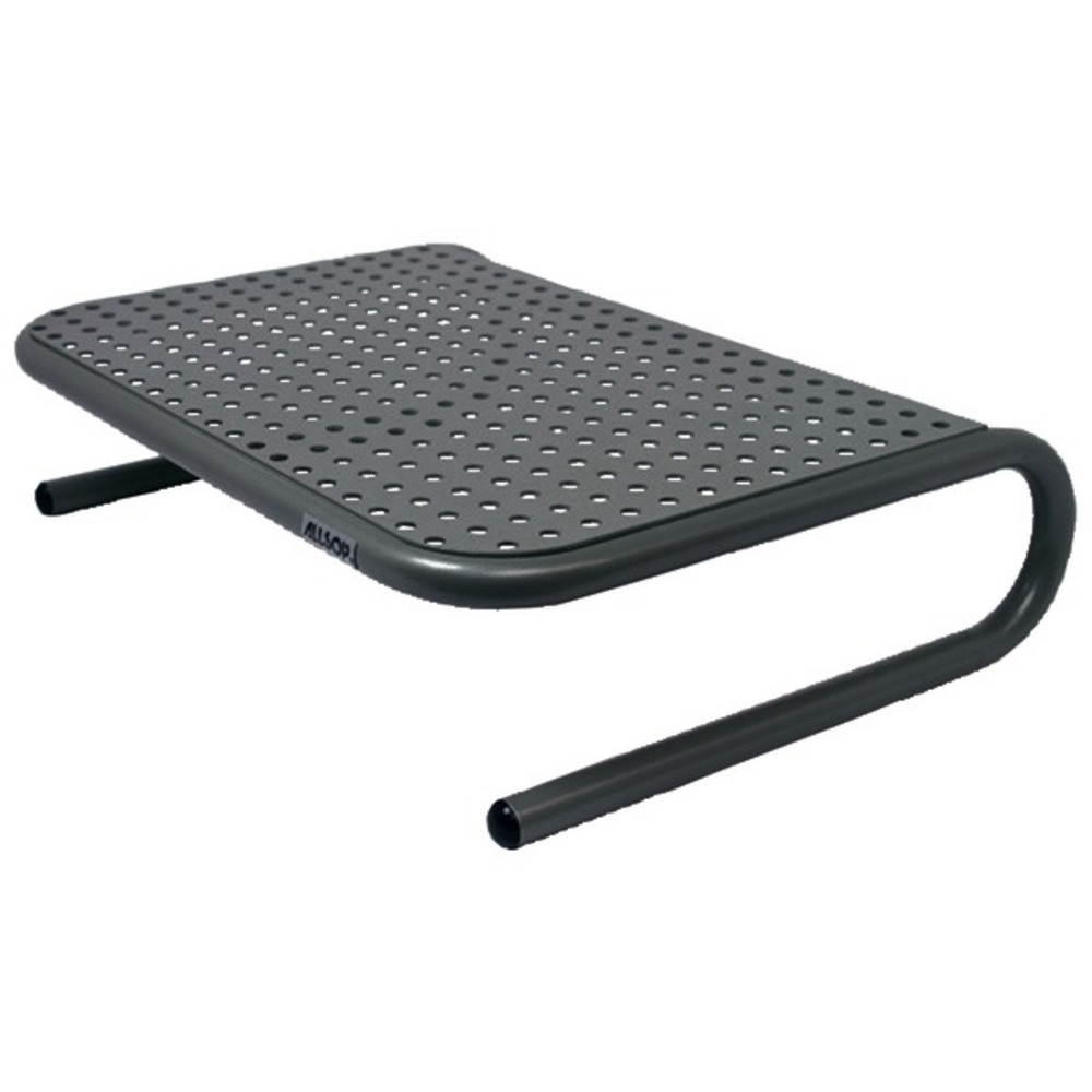 Allsop Metal Art Jr. Monitor Stand 14-Inch Wide Platform - Pearl Black (30165)