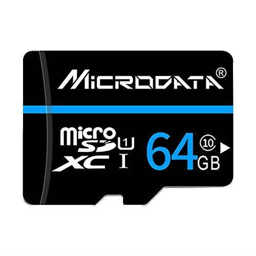 Alice Zeng 64GB U3 Blue Line and Black TF (Micro SD) Memory Card