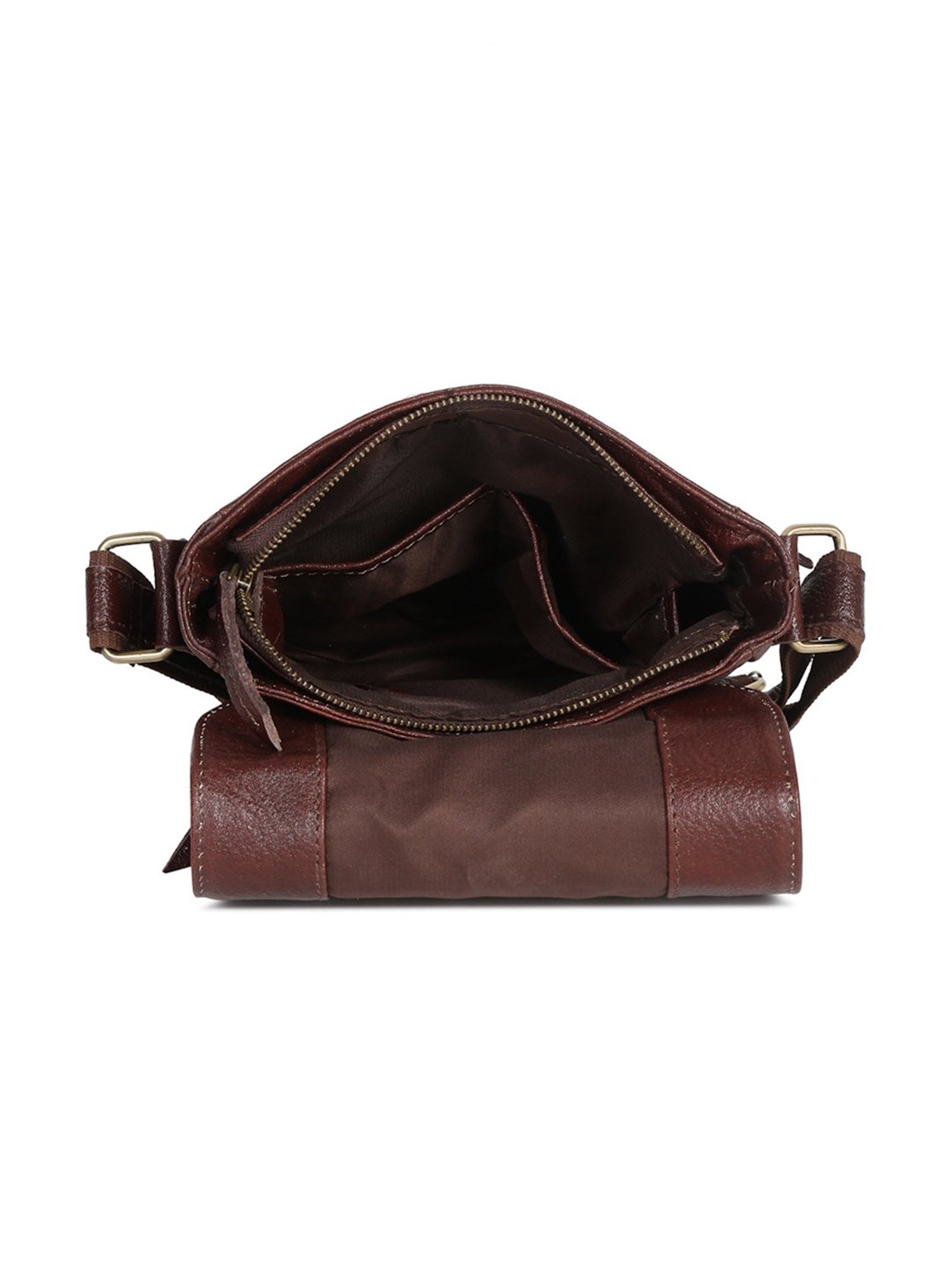 Priority Navy Synthetic Medium Messenger Bag