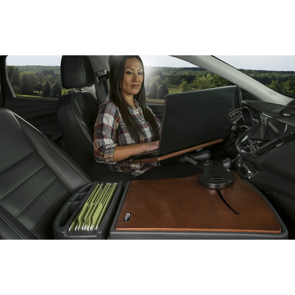 AutoExec AUE10016 Reach Front Seat Car Desk Mahogany Finish
Reach Desk-01 FS MAH