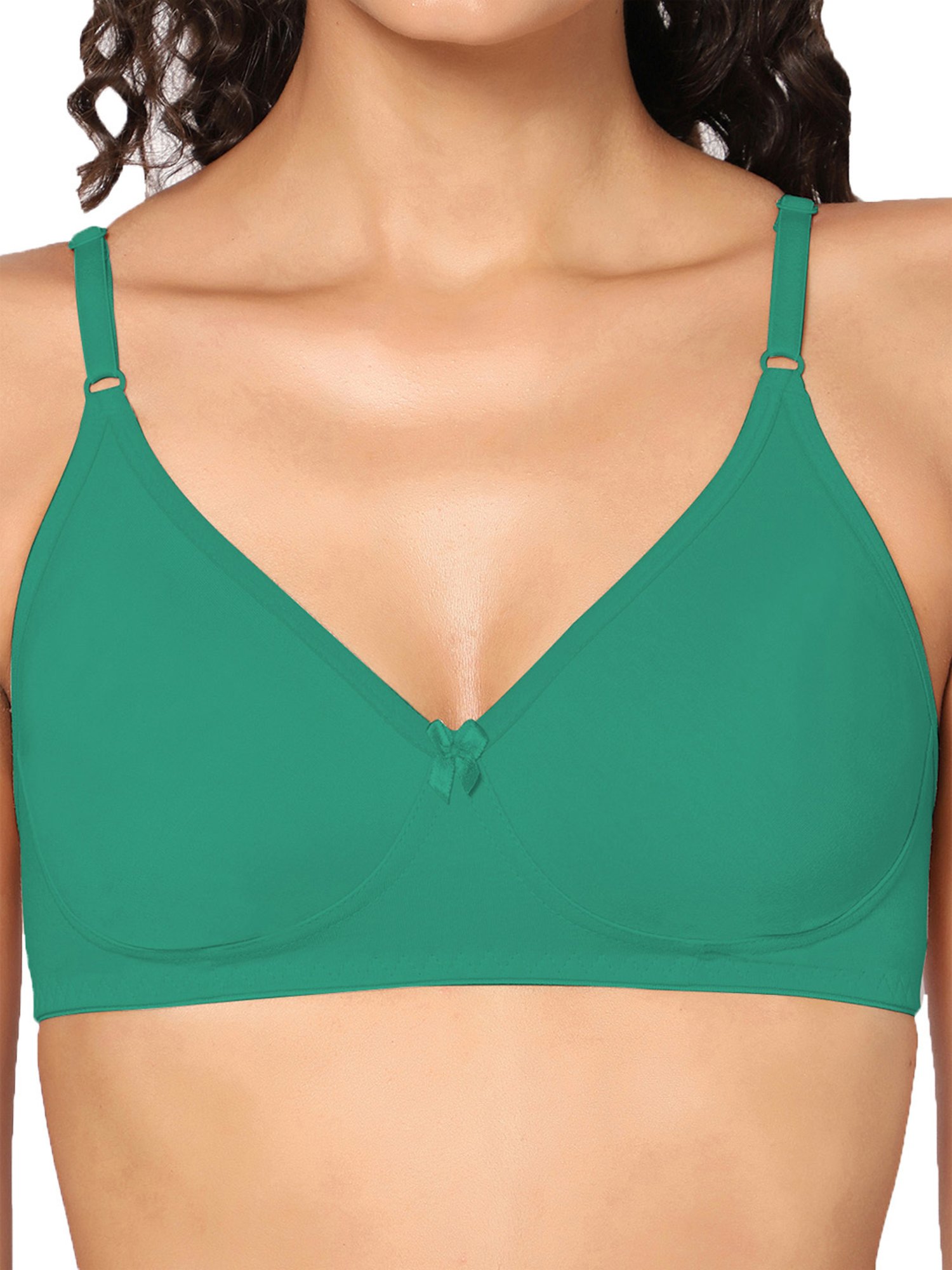 IN CARE Green Full Coverage Non-Wired T-Shirt Bra