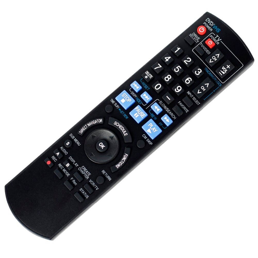 remote control for panasonic DVD player N2QAYB000197 N2QAYB000196 EUR7659T80 DMR-EZ48V