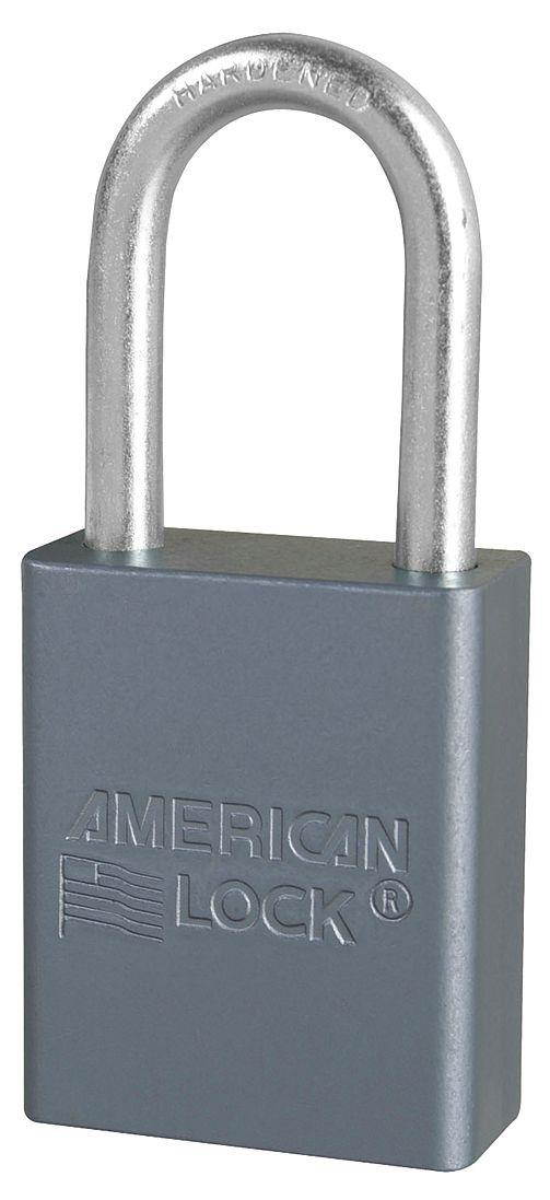 AMERICAN LOCK A31KA Lockout Padlock,KA,Silver