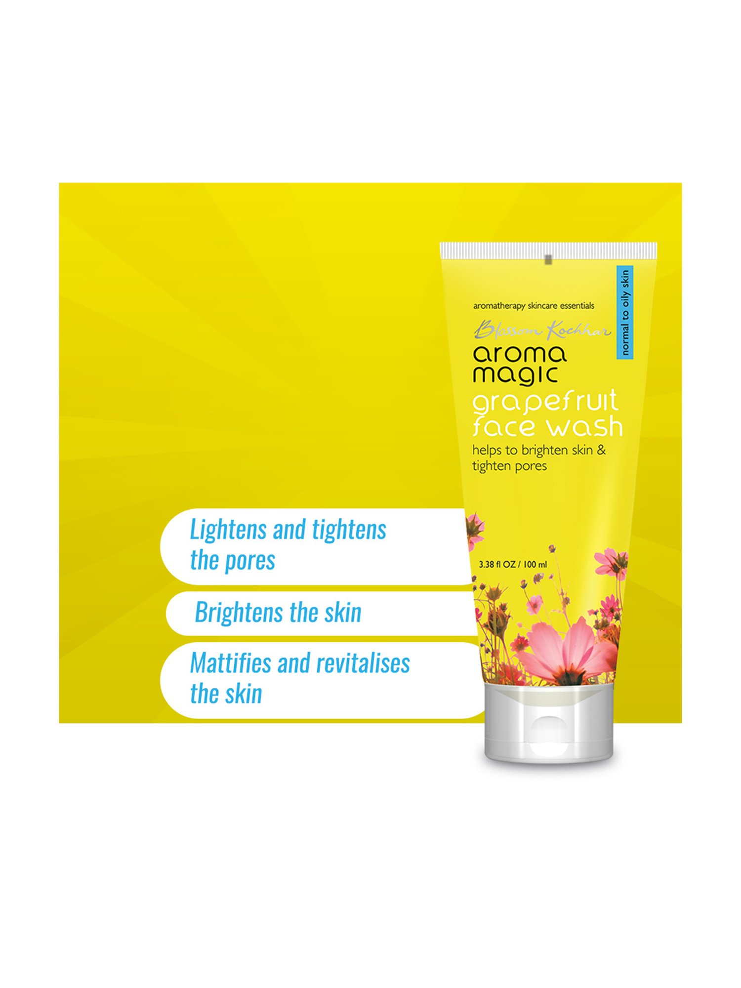 Aroma Magic Grapefruit Face Wash - 50 ml