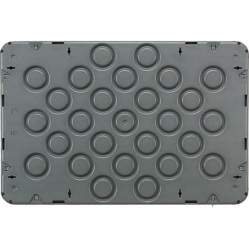 Iceberg Ingenuity Dry Erase Board Resin Frame with Tray 48 x 36 Charcoal 37049