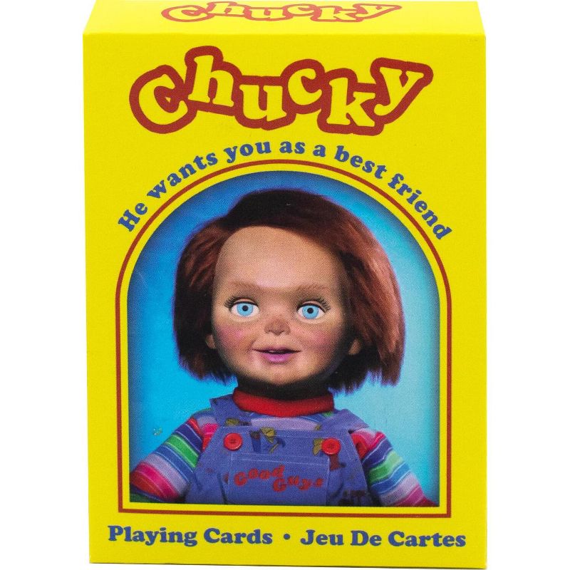 NMR Distribution Child's Play Chucky Playing Cards | 52 Card Deck + 2 Jokers