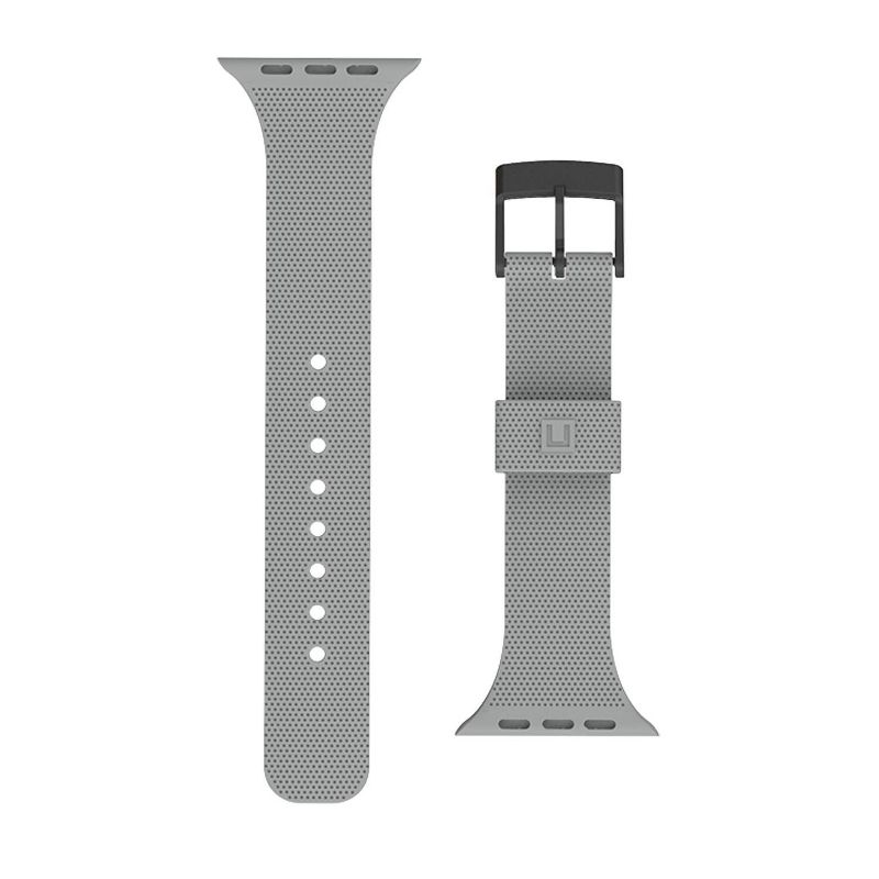 (U) by UAG Apple Watch 38/40mm (Series 6/5/4 & Watch SE) DOT Silicone Band - Gray
