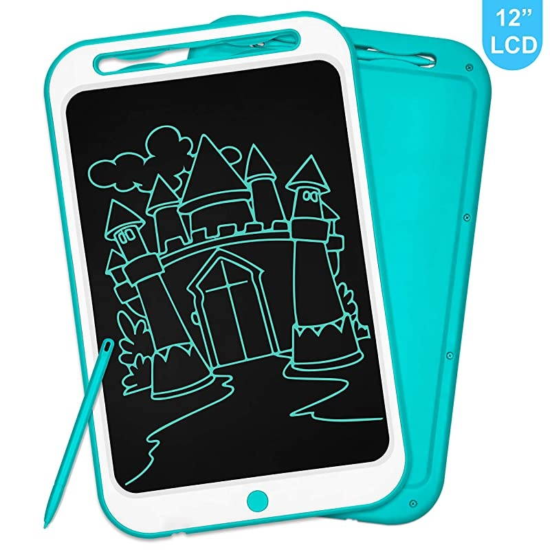 LCD Writing Tablet  12 Inch Digital Ewriter Electronic Graphics Tablet Portable Mini Board Handwriting Pad Drawing Tablet with Memory Lock Suitable for Kids Home School Office
