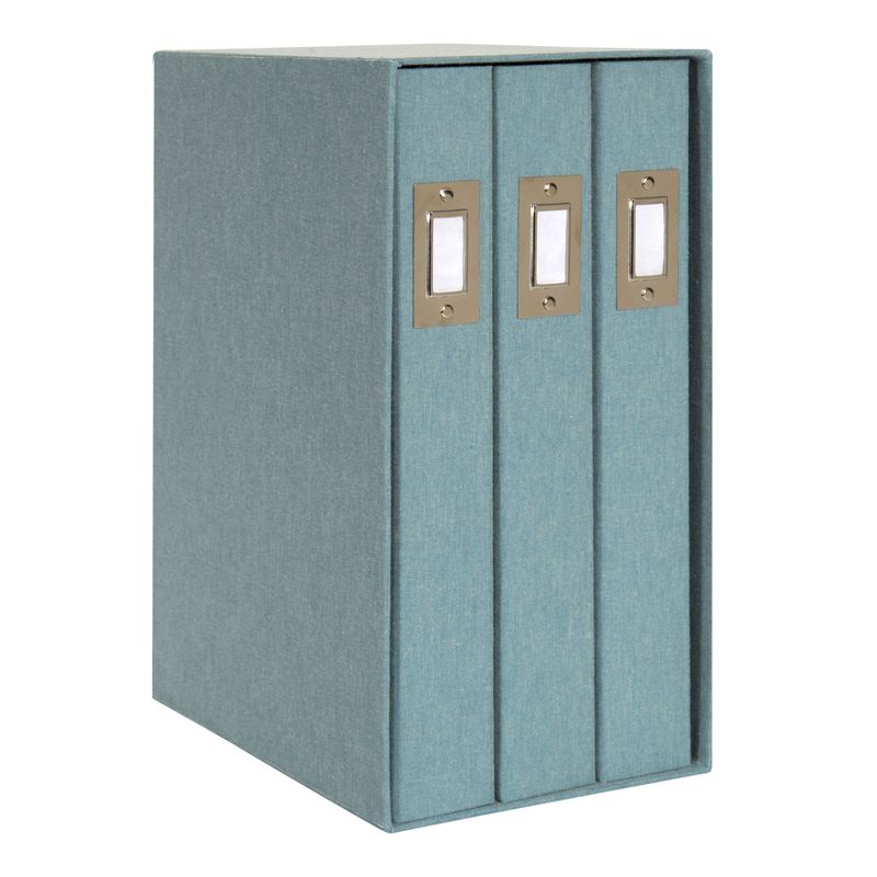 MBI Baby Post Bound Album W/Window 12"X12"-Blue