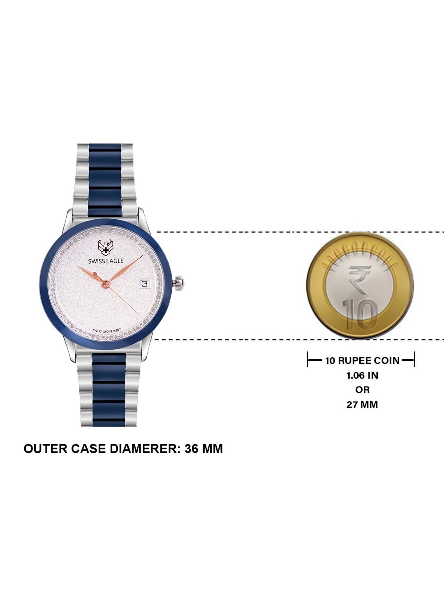 Swiss Eagle SE-9166-11 Analog Watch for Women