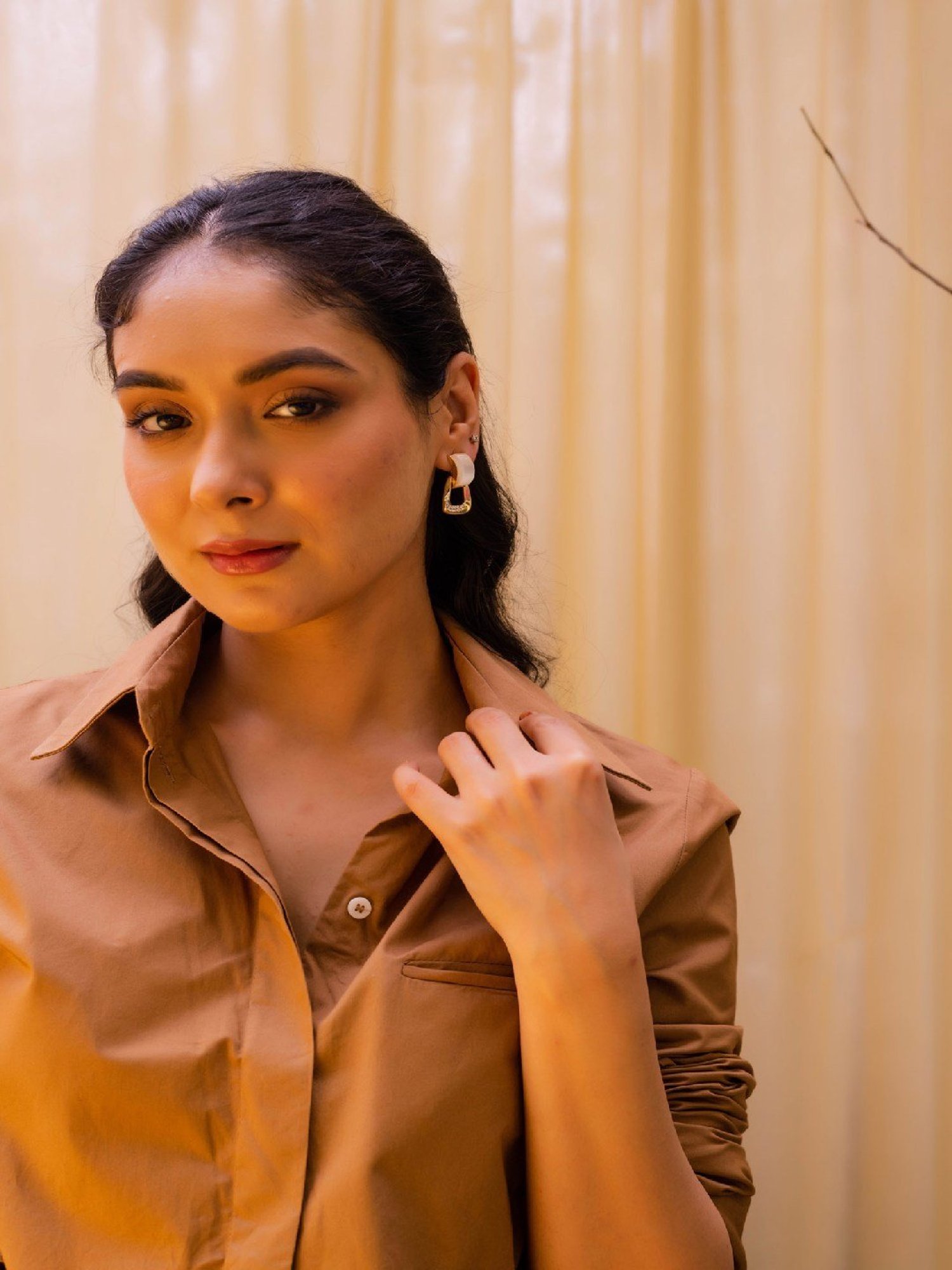 Jewelz Western Style Stone Studded Earrings for Girls & Women