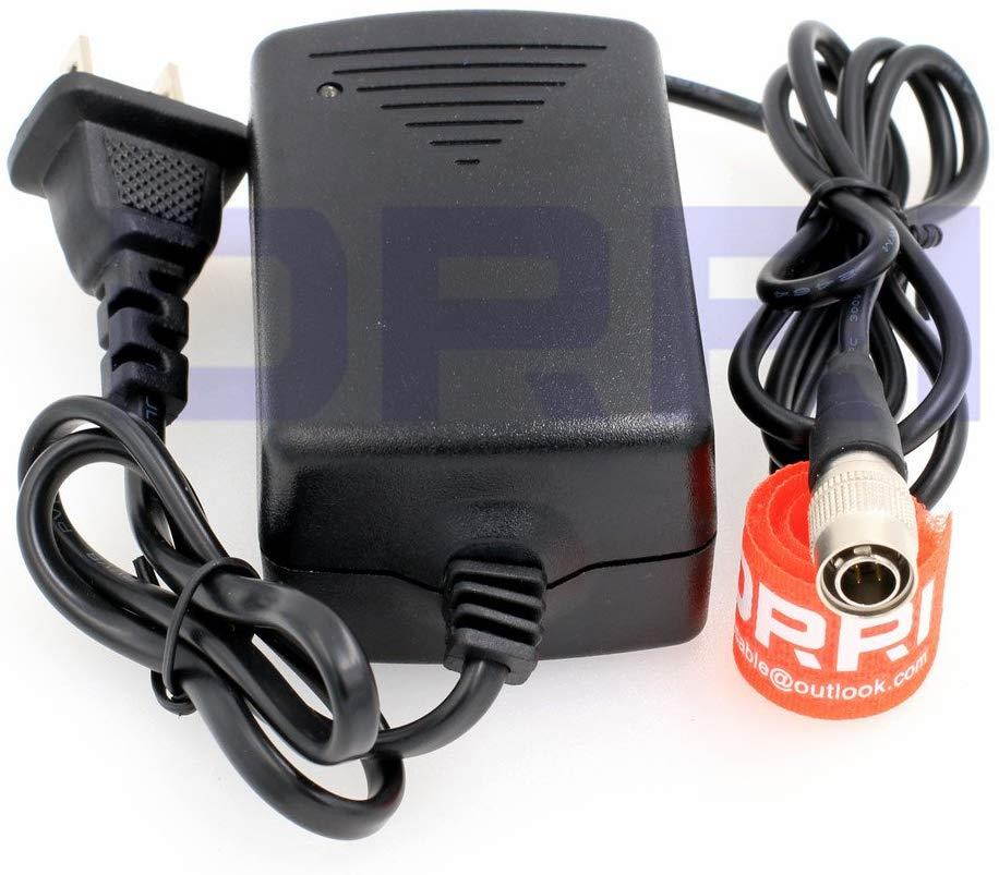 DRRI Hirose 4 pin Male AC to DC Adapter 2 A 12 V for Sound Devices 688 SD633 ZAXCOM