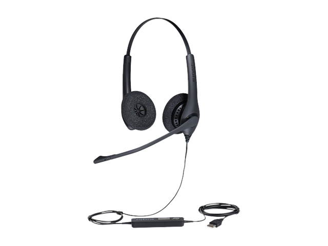 Jabra Biz 1500 Duo USB Wired Headset