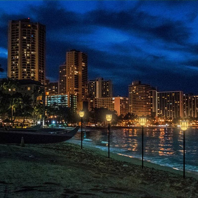 Solar Outdoor Torch Lights - Techko