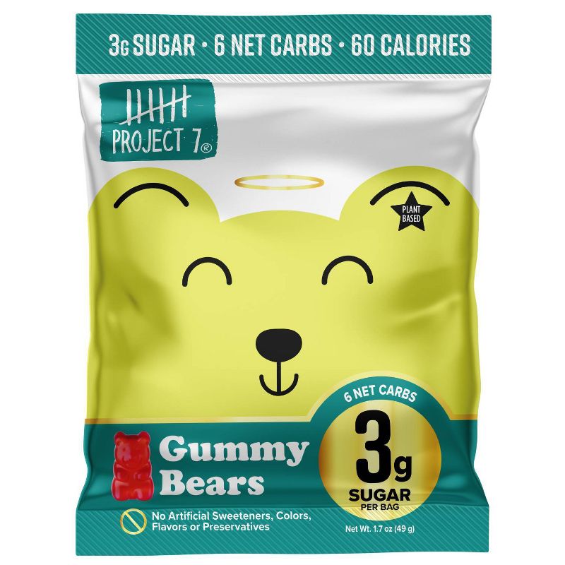Project 7 Gummy Bears - 1.8oz/64ct