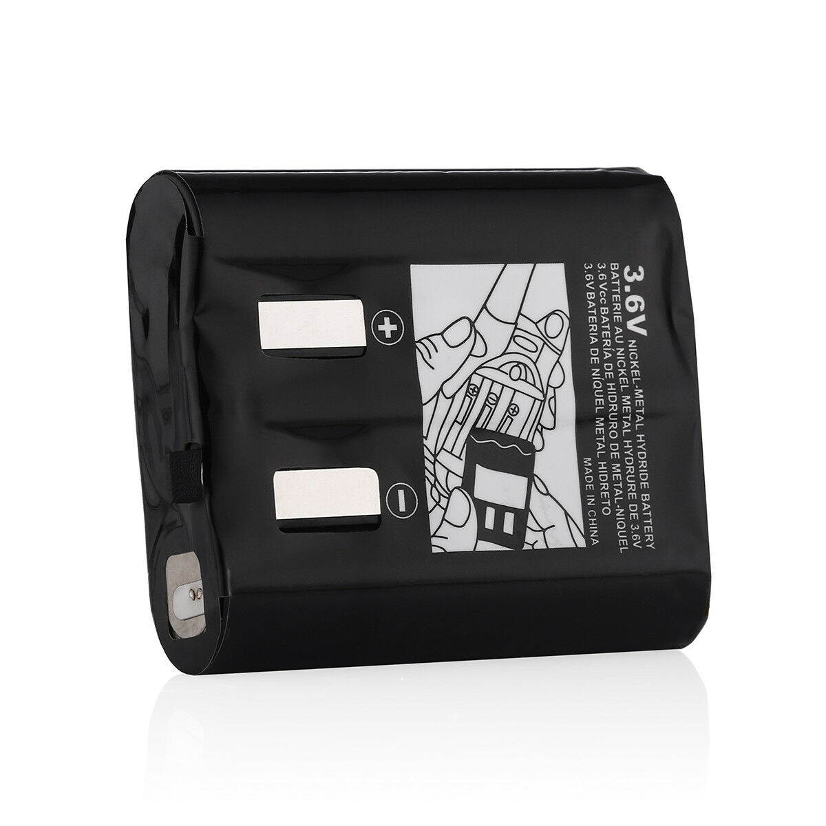 Replacement For  KEBT-071 2-Way Radio Battery 1000mAh 3.6V NiMH 2Pack