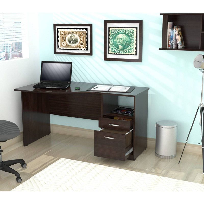 Shaker Printer Stand in Walnut - Atlantic Frame