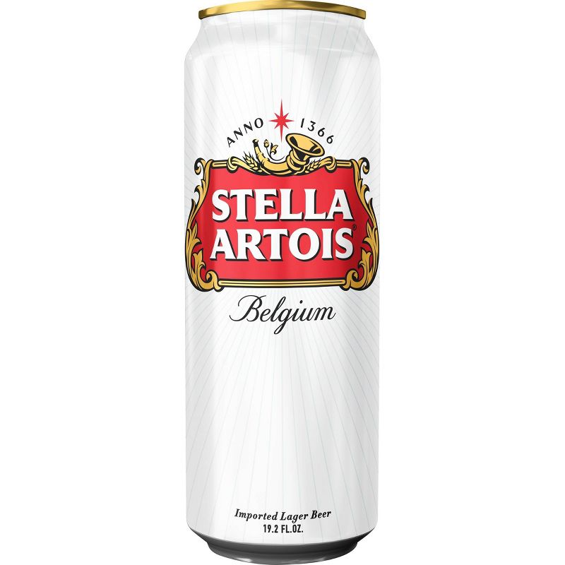 Stella Artois Lager Beer - 19.2 fl oz Can