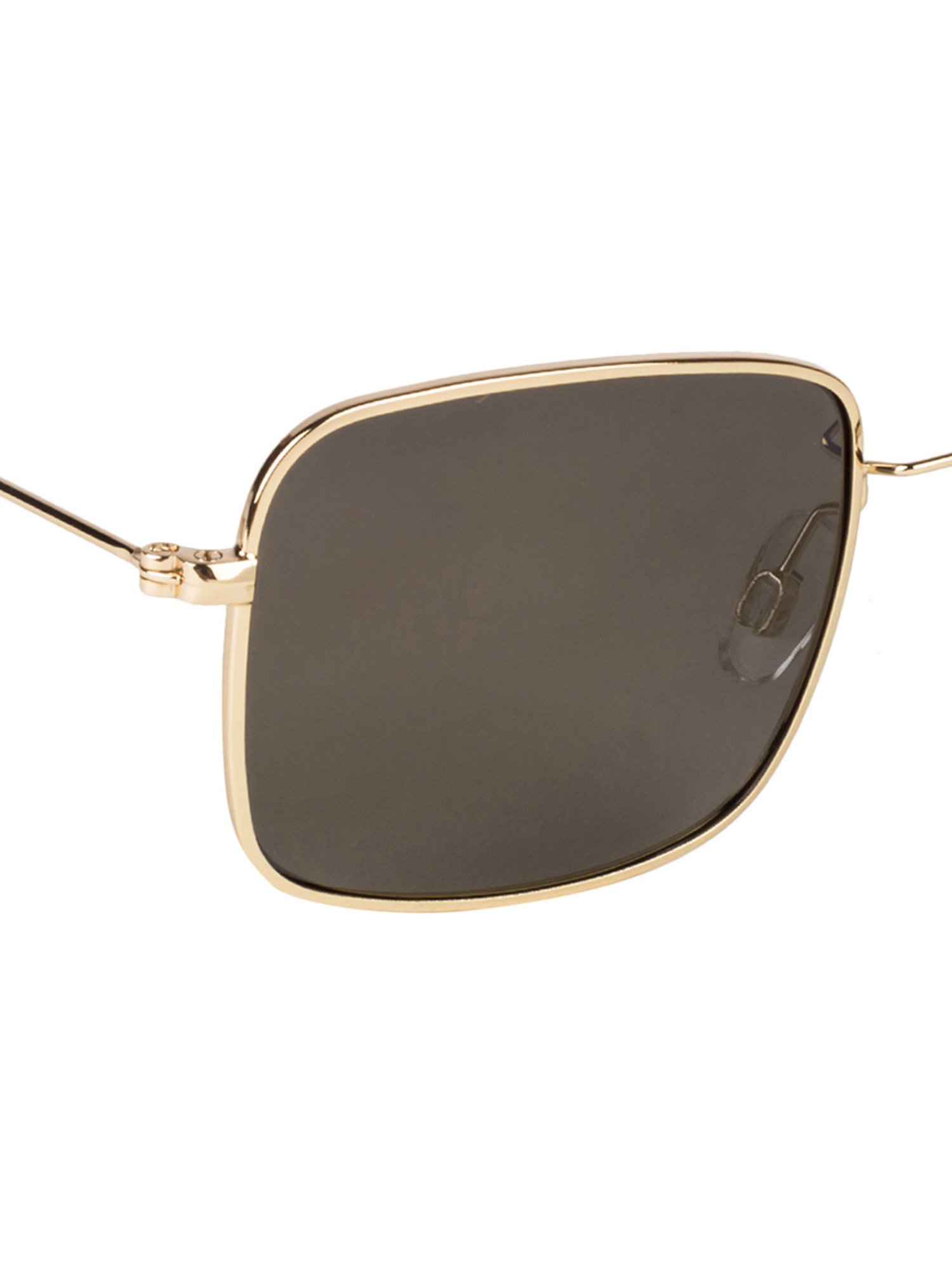 INVU Green Rectangular UV Protection Sunglasses for Men