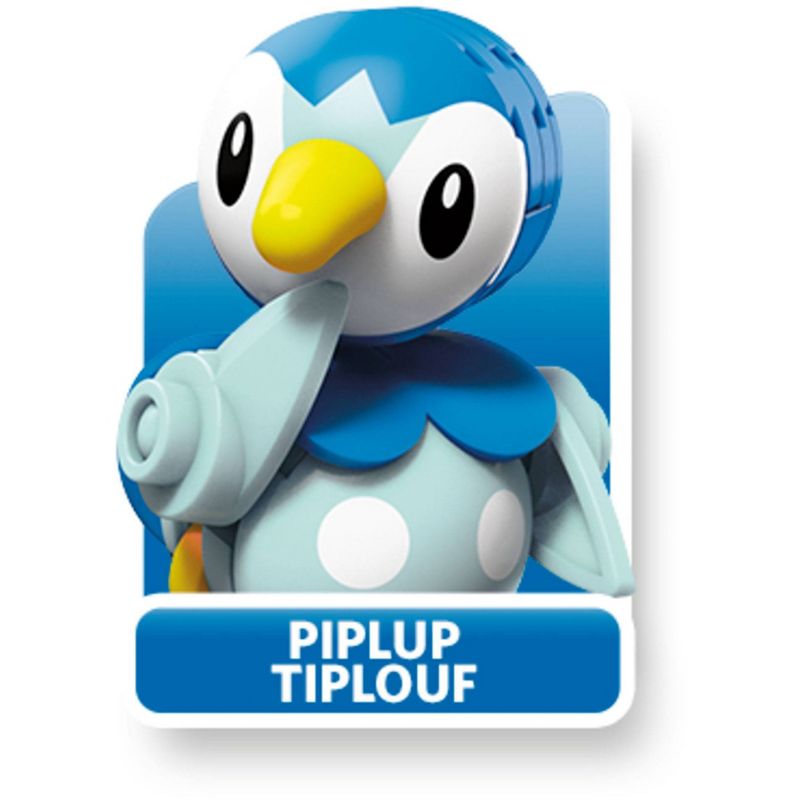 Mega Construx Pokemon Piplup vs. Turtwig Construction Set