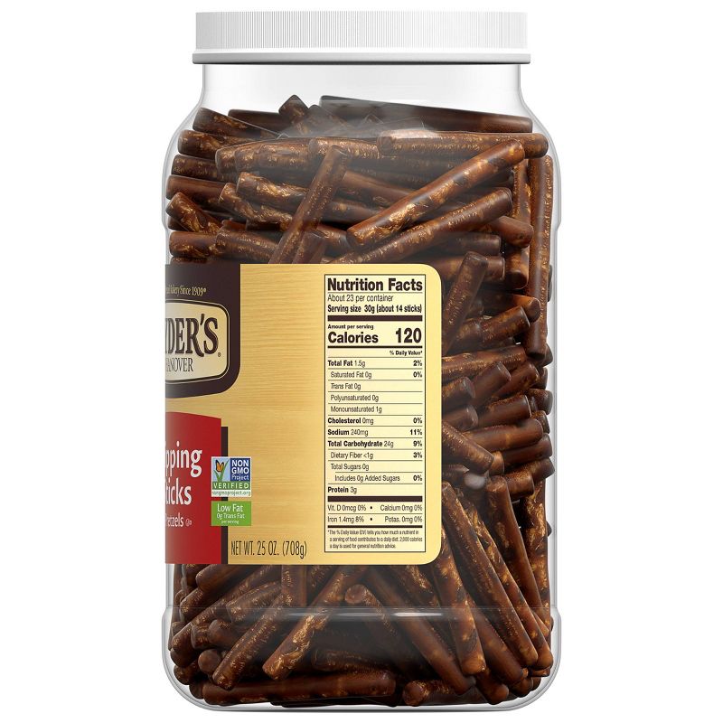Snyder's Dipping Stick Pretzel Canister - 25oz