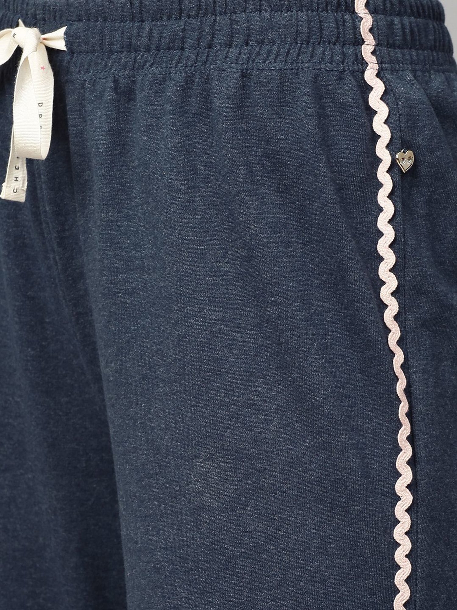 Chemistry Navy Textured Lounge Pants