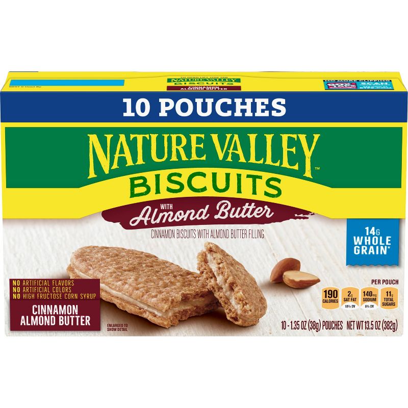 Nature Valley Biscuits with Almond Butter - 10ct