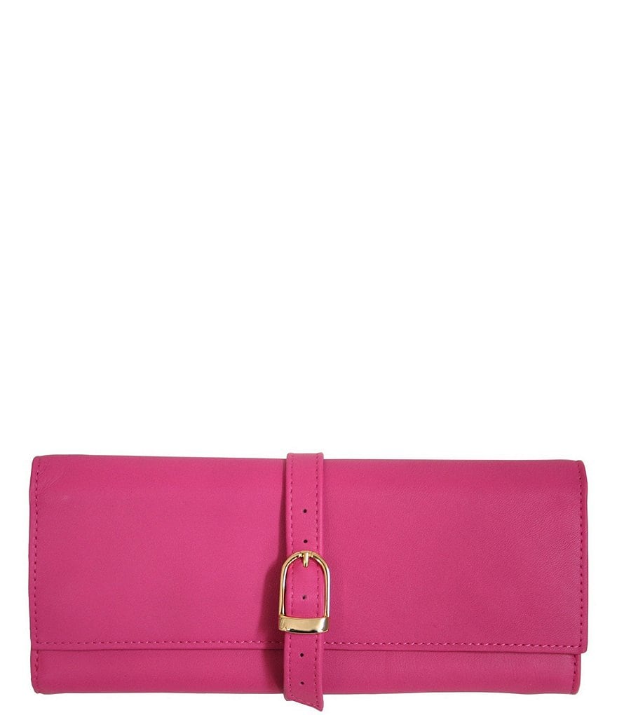 ROYCE New York Leather Travel Jewelry Roll