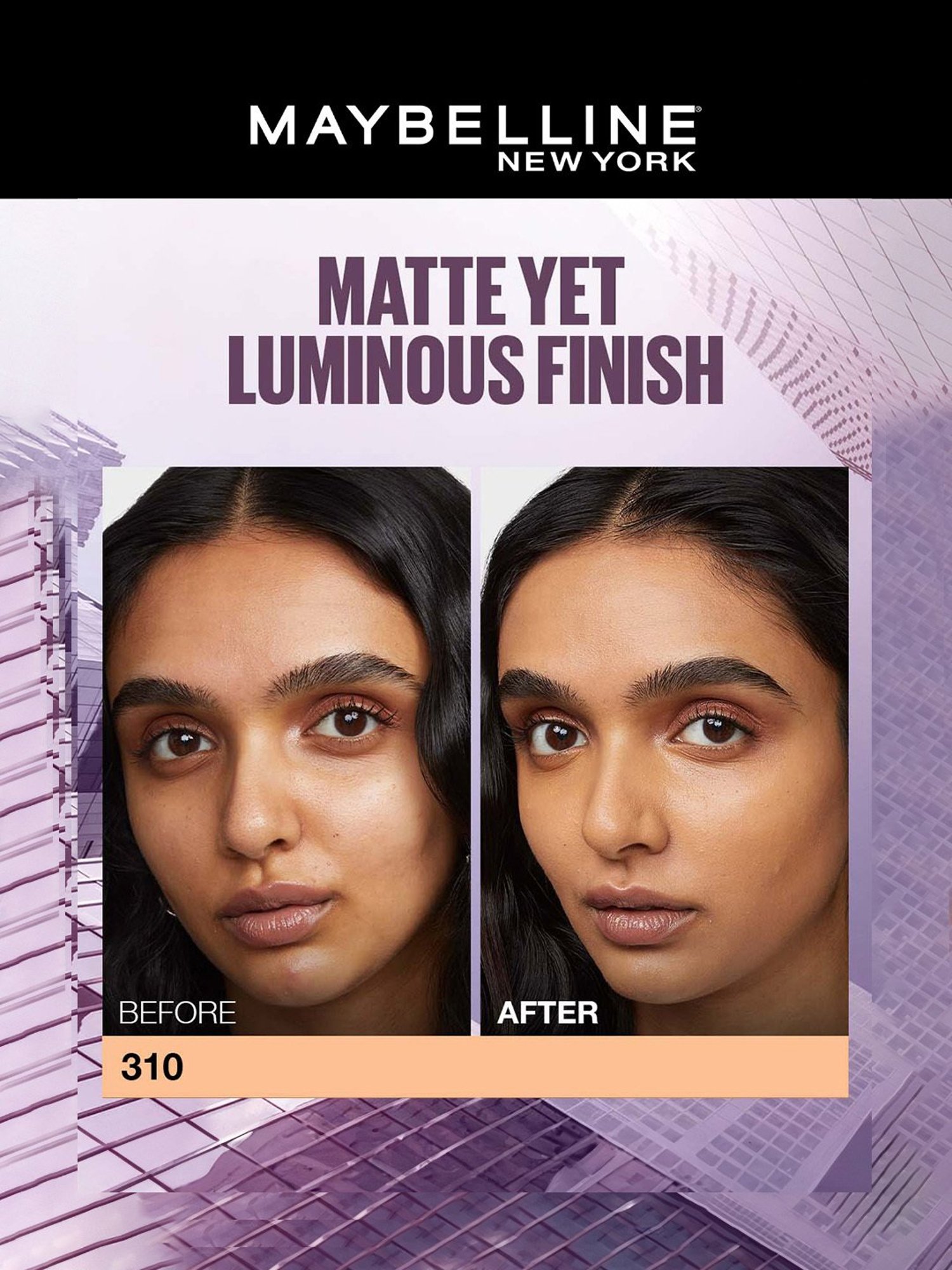 Maybelline New York Super Stay Up To 30H Lumi-Matte Foundation SPF 16 310 - 35 ml