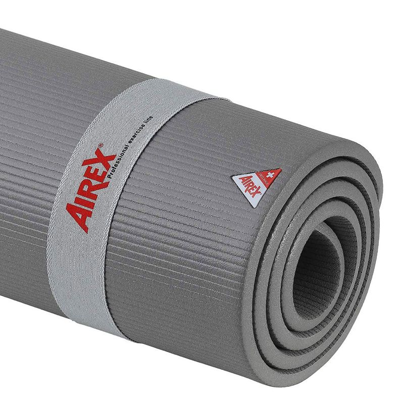 Airex 32-1257PL Corona 200 Workout Exercise Fitness Non Slip 0.6 Inch Thick Foam Floor Mat Pad for Yoga or Pilates at Home or Gym, Platinum