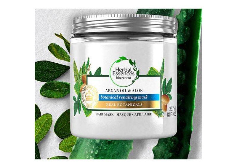 Herbal Essences bio:renew Argan Oil & Aloe Repairing Hair Mask for Dry Damaged Hair - 8 fl oz