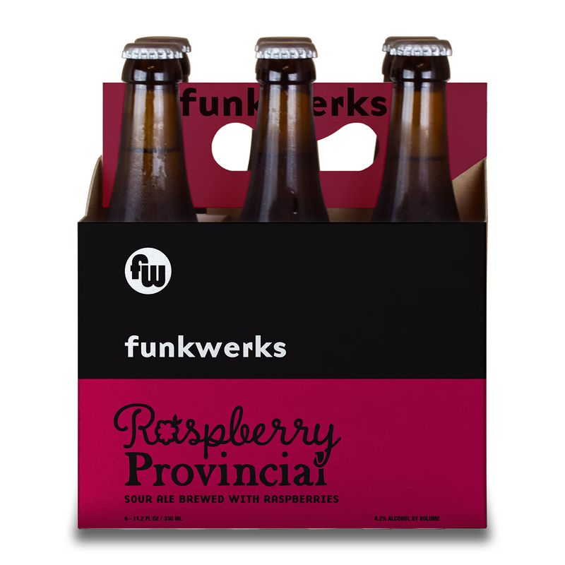 funkwerks Raspberry Provincial Beer - 6pk/11.2 fl oz Bottle