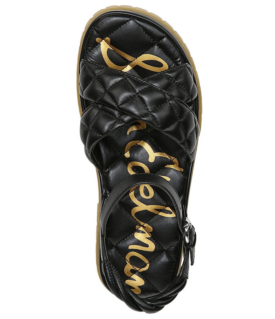 Sam Edelman Gavril Leather Platform Sandals