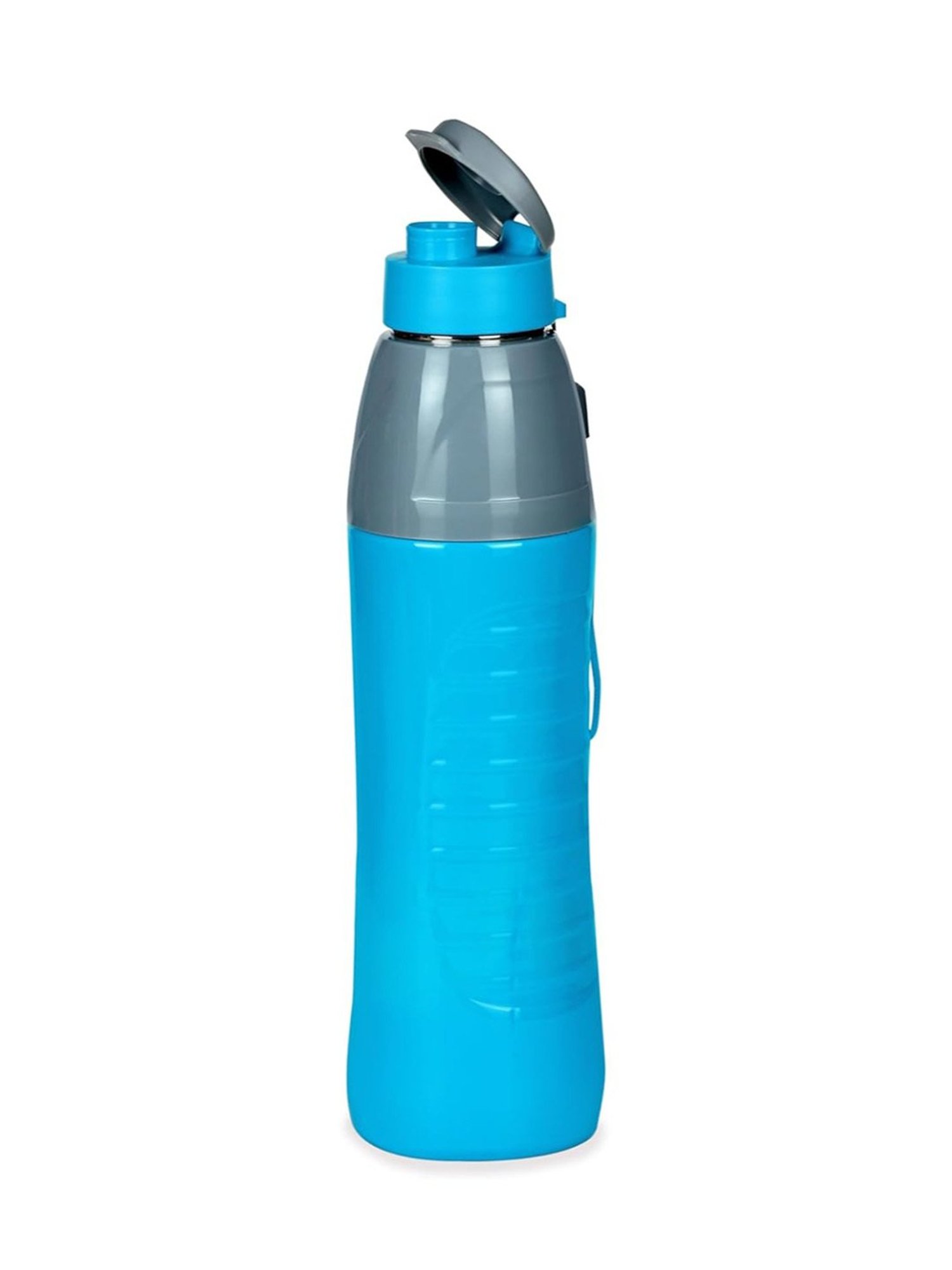 Varmora Gripo Blue Stainless Steel Insulated Inner Steel Outer Plastic Water Bottle - 700 ml