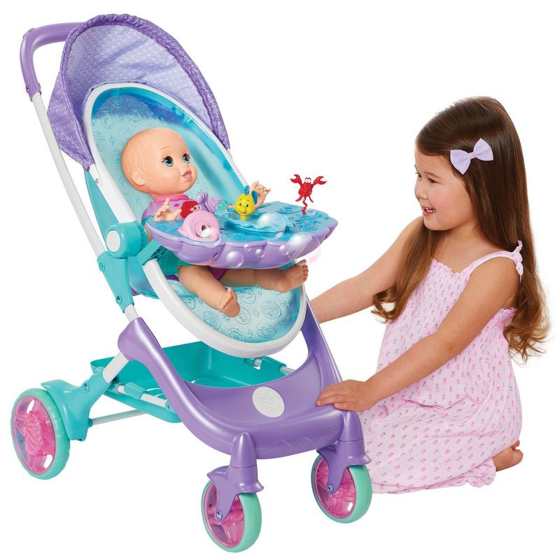 My Disney Nursery Musical Bubble Doll Stroller - The Little Mermaid