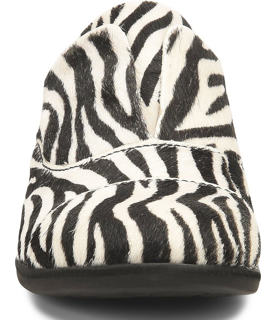 Kork-Ease Nottingham Zebra Print Calf Hair Loafers